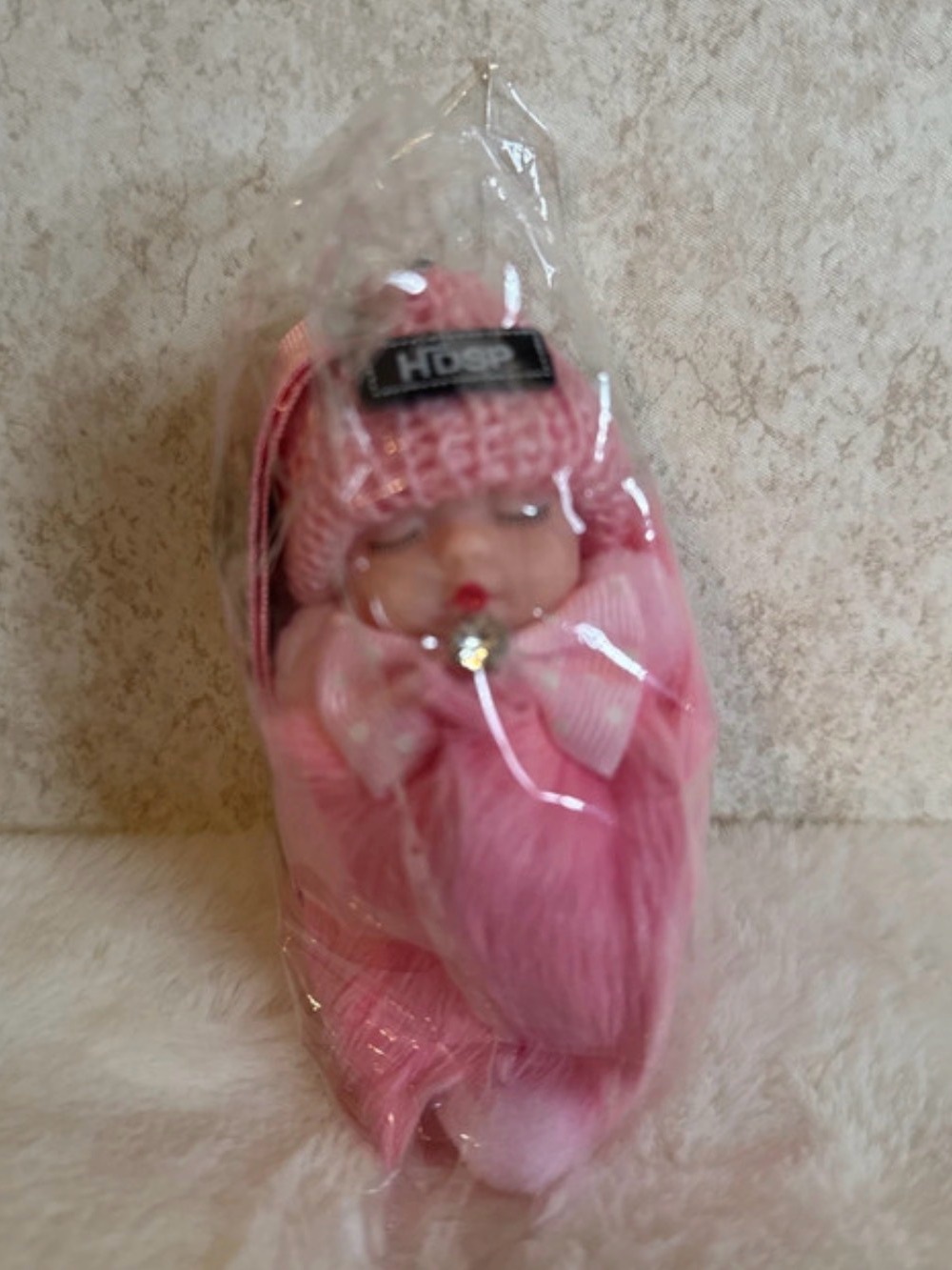 Pink Baby Doll Bag Charm